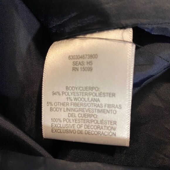 metaphor, navy blue winter jacket, medium - Picture 3 of 9